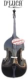 DLUCA UPRIGHT BASS BLACK 3/4 DD-BLACK