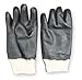 Condor 2YEP6 Glove, PVC, Rough Coat, Blk, M, Pr