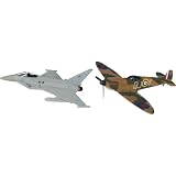 Corgi Toys CS90697 Eurofighter and Spitfire Die Cast Aircraft