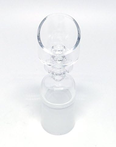 Pillar Glass Hollow Nail - Frost Fit 18mm - Female