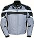 TOURMASTER/CORTECH GX-SPORT MOTORCYCLE JACKET SILVER/BLACK
