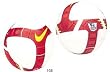 Total 90 OMNI-PREMIER LEAGUE- white/varsity red-yellow