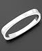 Sterling Silver Oval Bangle Bracelet