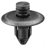 25 Chrysler Push Type Door Trim Clips Black 