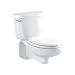 American Standard 3402.016.020 Glenwall Pressure-Assisted Wall-Mounted Elongated Toilet Bowl, White