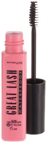 Maybelline Jade Great Lash Waterproof Mascara, 73, Very Black Preisvergleich