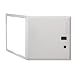 Leviton 47605-14P SMC 14-Inch Series, Structured Media Premium Hinged Cover With Trim Ring, White
