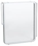 Cardinal Gates Clear Panel Gate -White