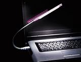 グリーンハウス USB 10LEDライト フレキシブルタイプ シルバー GH-LED10FLS