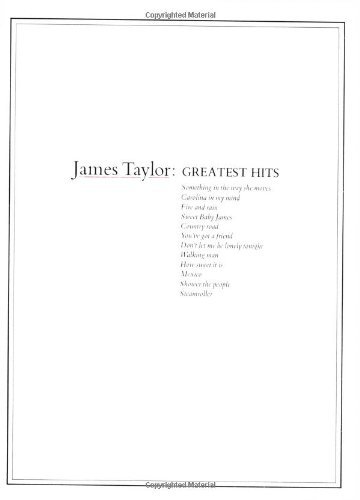 James Taylor Greatest Hits