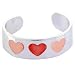 THREE HEART Toe Ring