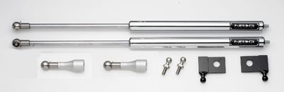 NRG Polished Hood Damper Kit Mazda 93-95 RX-7 HD-400