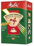 Melitta Flavor Pores Natural Brown Coffee Filter #4 100-ct