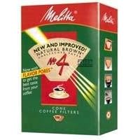 Click here to buy Melitta Flavor Pores Natural Brown Coffee Filter #4 100-ct by Melitta.