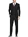 Salvatore Exte Men's Suit 3-Piece Two Button Blazer Jacket Flat Front Pants