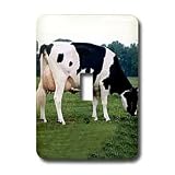 Farm Animals - Holstein Cow - Light Switch Covers - single toggle switch