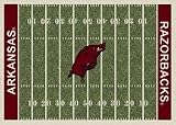 Arkansas Razorbacks 7 8 x 10 9 NCAA Home Field Area Rug