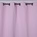 Deconovo Decorative Thermal Insulated Curtain Room Darken Blackout Window Treatment Drape for Bedroom, 52 x 63 in, Lavender