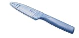 Kuhn Rikon 28114 Nonstick Serrated Knife, Periwinkle Blue