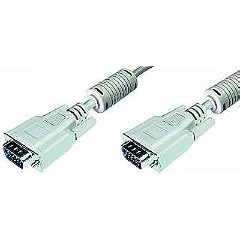 Monitorverbindungskabel SVGA 5,0m SUB-D15, High Density