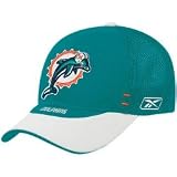 Reebok Miami Dolphins Aqua Draft Day Hat