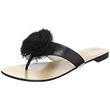 Nine West Womens Romantic Rosette Thong Sandal