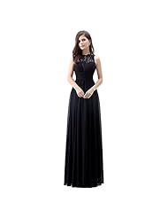 Sheath Jeweled Sheer Lace Applique Chiffon Empire   Waistline Evening Dress 