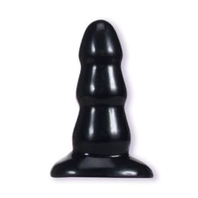 Doc Johnson Triple Ripple Butt Plug, Large, Black: Health &amp; Personal Care