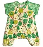 Sckoon Organic Cotton Round Kimono Green Pear