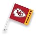 Kansas City Chiefs Two Sided Car Flag