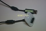 9302 XBox 360 Wireless Gamepad Controller USB Battery Charger Cable (Xbox 360)