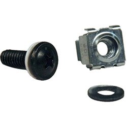 Cage nuts and bolts