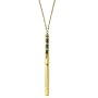 1960s Vintage Inspired Sapphire Pen Necklace