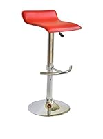 Evergreen House Set Taburete de bar 2 Uds. Rojo