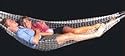 EARTH PORTABLE DOUBLE HAMMOCK -- Fits Two Adults BIG -- COMPACT Comfortable, DURABLE-- EASY to Set Anywhere!