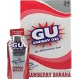 BUY : GU Energy Labs Energy Gel - No Caffeine Strawberry Banana -- 24 Packets