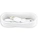 Three (3) Pack White 5 Foot Micro USB Data Charging Fast Rapid Cables for Samsung Galaxy S7 S6 Note 5 4 Compatible with Motorola LG HTC