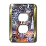 Cindy Thorrington Haggerty Little Artists - Wizard of Love - Light Switch Covers - 2 plug outlet cover