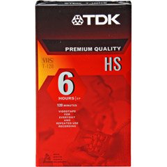 TDK T120HS High Standard VHS Video Tape