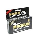 Trojan Magnum Premium Latex Condoms Lubricated Large Size 36 condoms