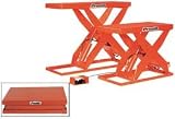 Caster Base With 6 Steel Casters For Heavy-Duty Scissor Lift