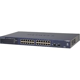 Netgear GS724T ProSafe 24-Port Gigabit Smart Switch