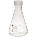 Capitol Brand CBV-V67195-P2 Polymethylpentene 25mL Class B Volumetric Flask, with Tapered Stopper