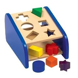GUIDECRAFT SORT AND MATCH HIDE'N SEEK SHAPE SORTER