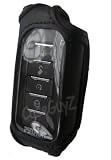 Car Alarm Remote Case Black Leather (Fits Python 1601) #ALARMC6