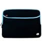 (17" Black Blue Trim)Neoprene Case Bag Sleeve for Apple Macbook 13" Macbook, Macbook Pro 15" and Macbook Pro 17" Macbook Sleeves MacBook Air (Macbook Pro 15 inces, Reversible Blue-Pink)