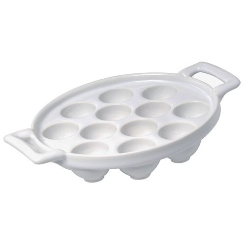 Childrens Toyshop  Kitchen & Housewares : Revol Belle Cuisine BC1012-1 Escargot Plate, 7" x 6.25", 12 Holes