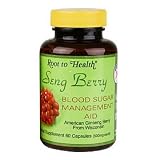 Root To Health - Seng Berry, Blood Sugar Management Aid 60 Tablets - 60 TAB