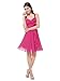 Ever Pretty Ruched Bust Flower Empire Waist Short Bridesmaids Dress 03266