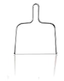 Paderno World Cuisine Cheese Wire Cutter, Stainless Steel, 8 1/4" width